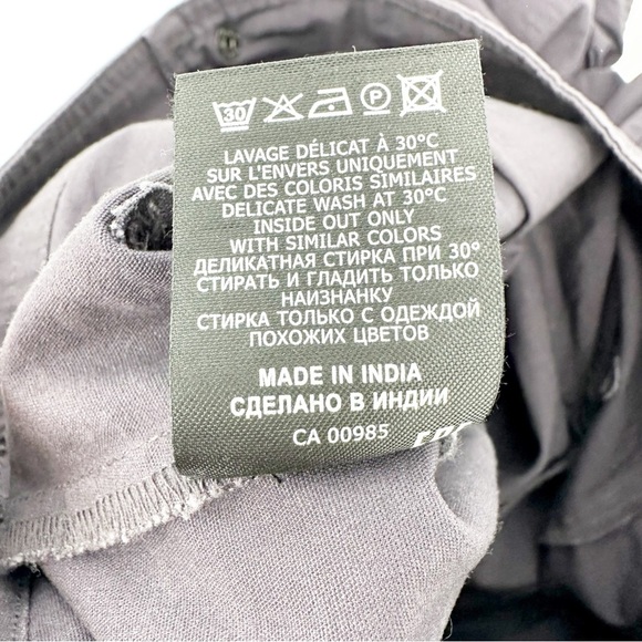 Isabel Marant Gaviao High-Rise Cotton Cropped Relaxed Tapered Pants - Picture 8 of 8